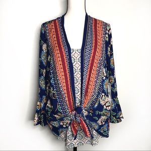 Anthropologie Fig & Flower Top NWOT Size 1X